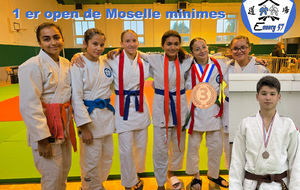 1er Open de Moselle Minimes à Saint Avold
