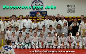 Une journée exceptionnelle au dojo : Julie Weil Dit Morey