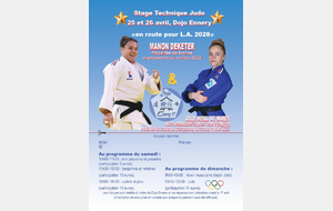 Quel week-end exceptionnel en perspective au dojo d’Ennery !