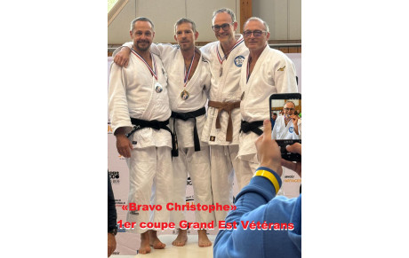 1er coupe Grand Est Vétéran à Pont à Mousson