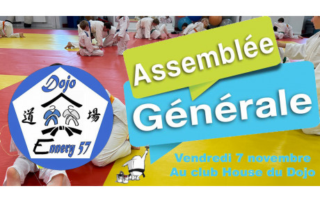 Assemblée générale du Dojo Ennery 57