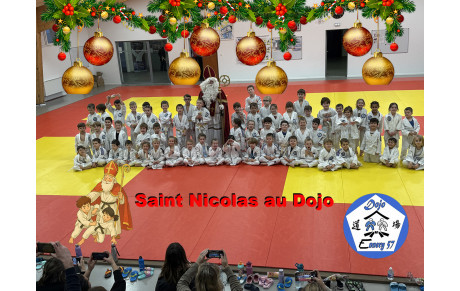 Saint Nicolas au Dojo Ennery 57 : un moment unique !