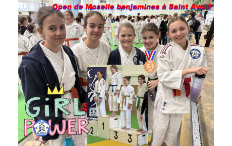 Open Benjamines à Saint-Avold : le Dojo Ennery fier de ses jeunes judokas !