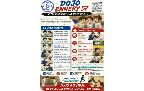 Une nouvelle saison pleine d’énergie au Dojo Ennery 57 !