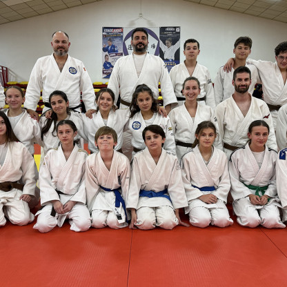 Stage judo Enzo Jean et Julie Weil Dit Morey