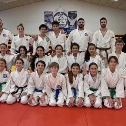 Stage judo Enzo Jean et Julie Weil Dit Morey